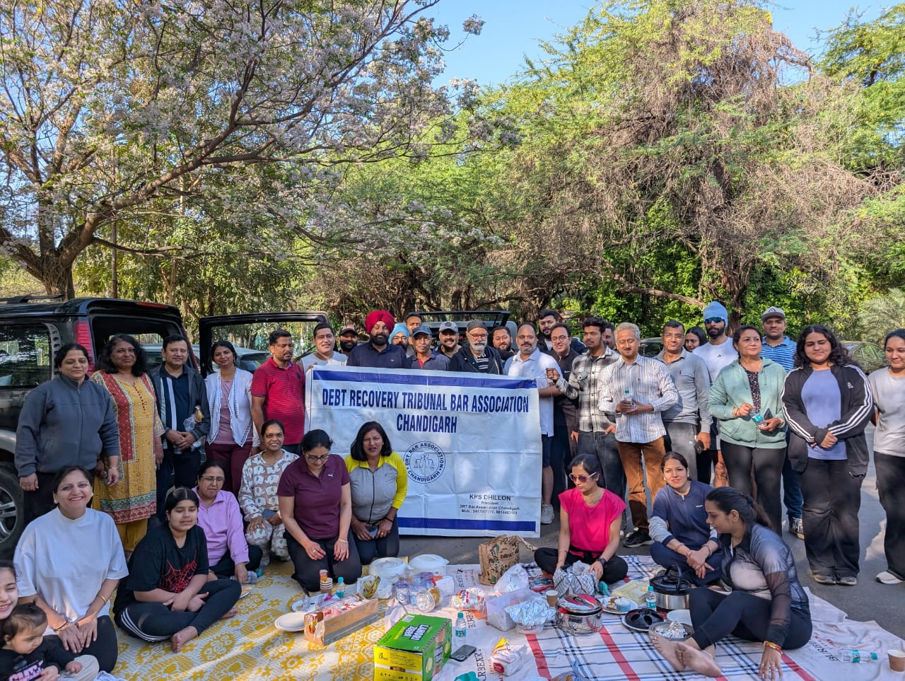Morning walk, at lake nature trail